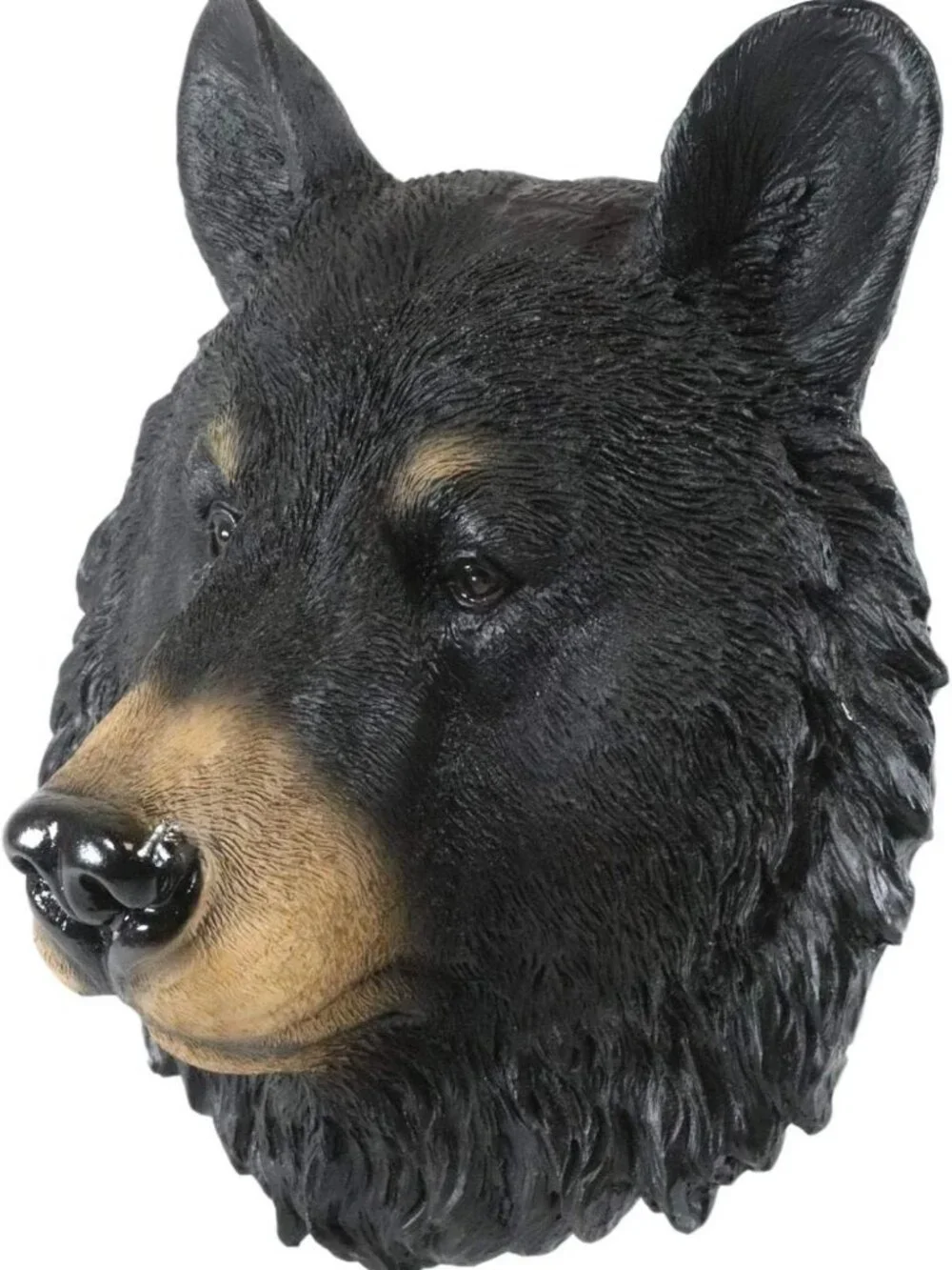 Brave Black Bear Wall Decor Plaque - 8